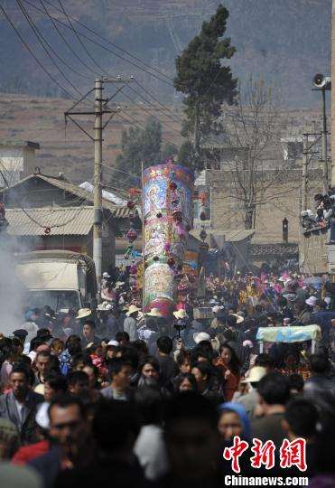 昆明阳宗举办百年大香会祈福风调雨顺（图）