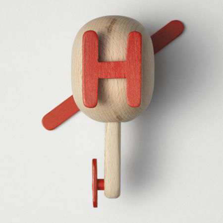 小巧可爱的木质玩具 体现纯正北欧风格