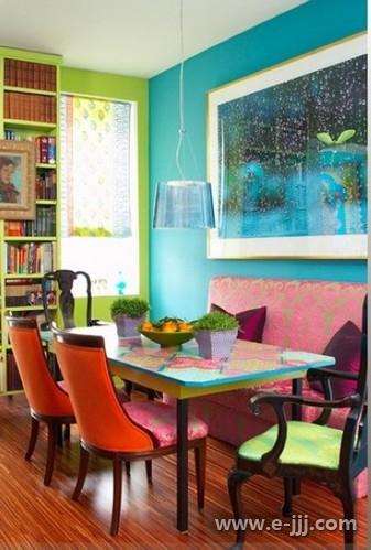 初夏家居搭配潮流 纯色主义清新活力好美丽