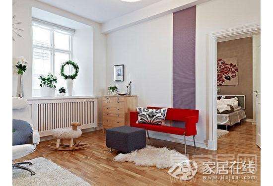 超耐看的两室一厅 家居空间规划很实用