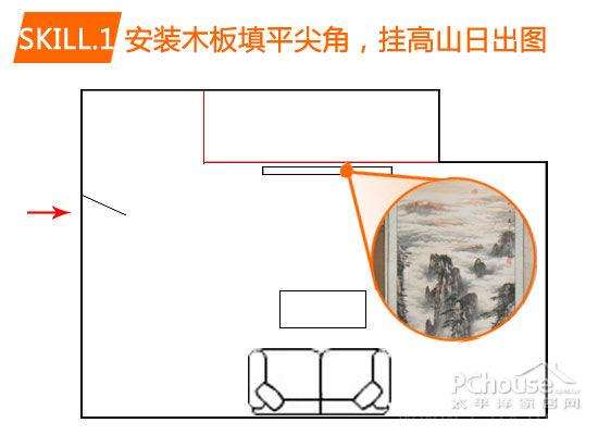 回避家居煞气 尖角梁柱化解有方法