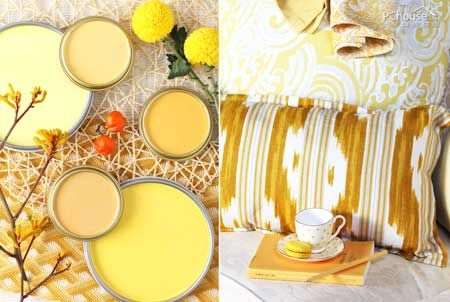 初春家居色彩变装 妙用黄色赶走沉闷