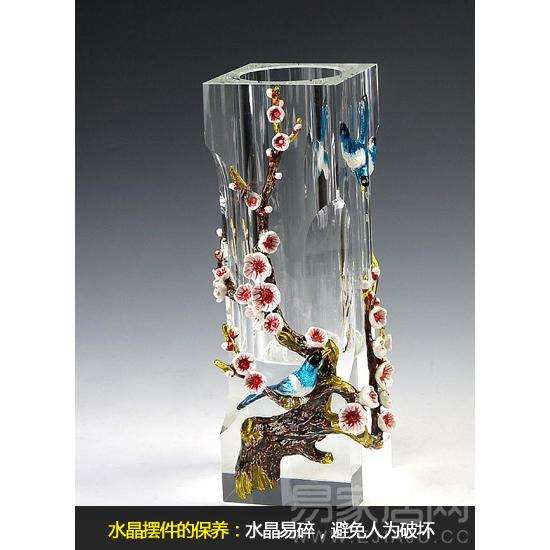 水晶装饰摆件清洁与养护